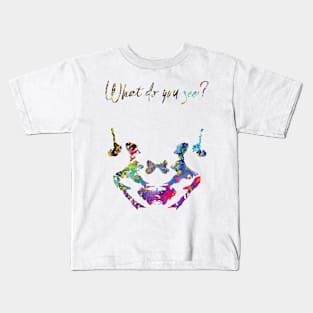 Rorschach inkblot test Kids T-Shirt